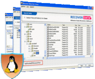 Linux Data Recovery screenshot